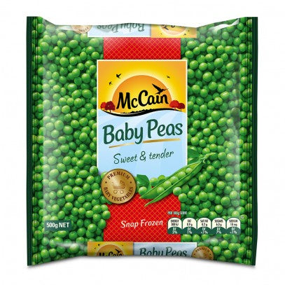 McCain Sweet & Tender Baby Peas 500g