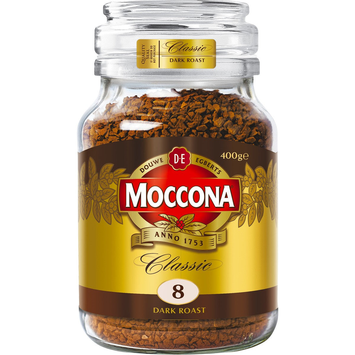 Moccona Classic Dark Roast Coffee 400g