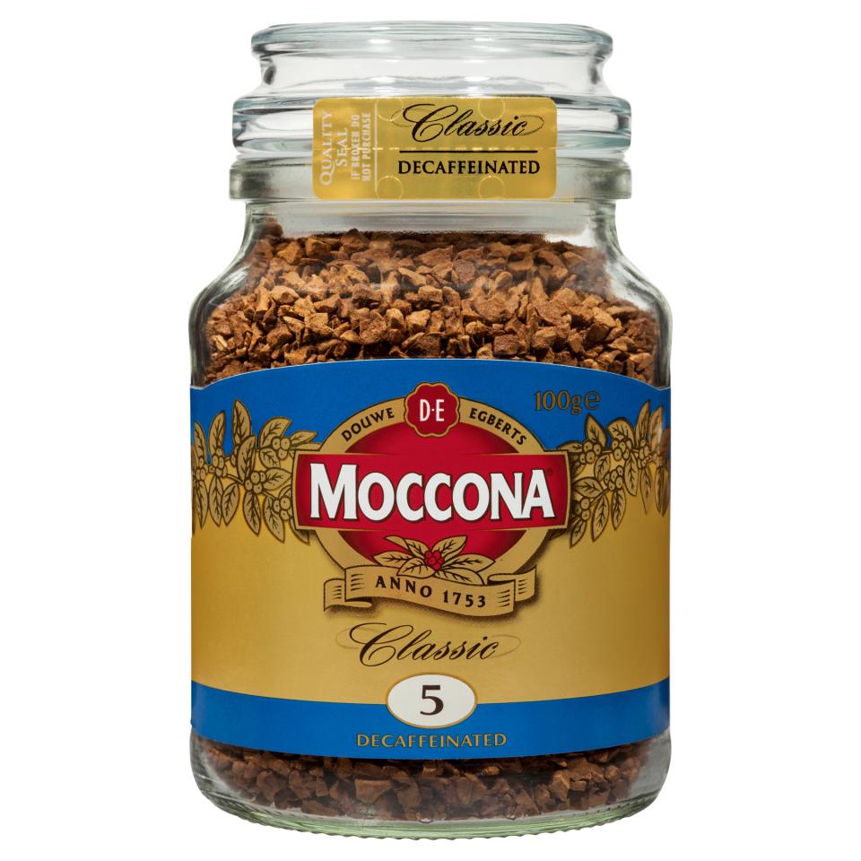 Moccona Classic Decaffeinated Coffee 100g