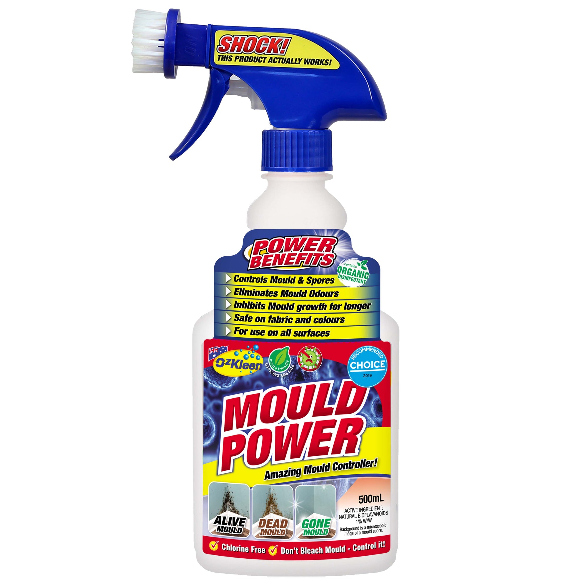 Oz Kleen Power Mould Remover 500ml