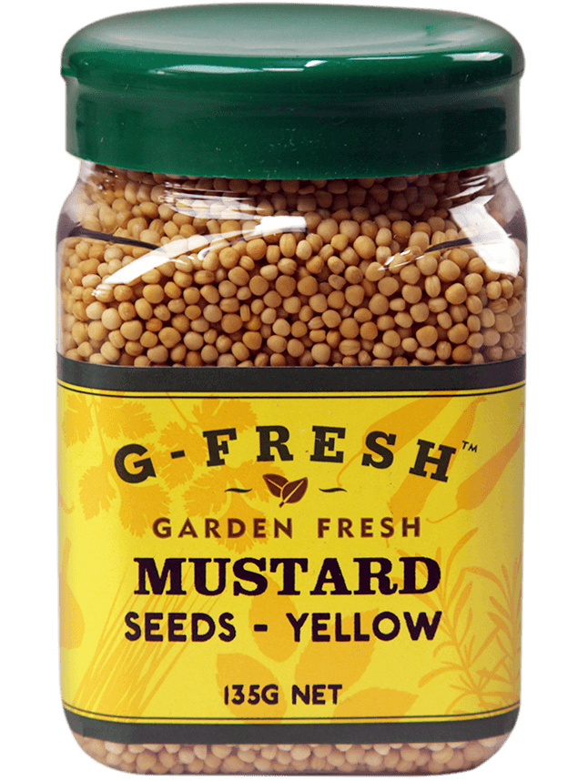 G-Fresh Garden Fresh Yellow Mustard Seeds 135g