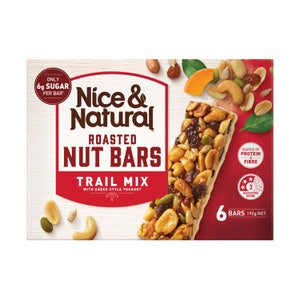 Nice & Natural Trail Mix Nut Bar 6pk