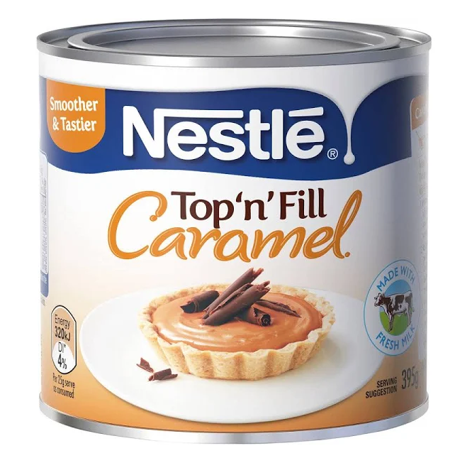 Nestle Top n Fill Caramel 395g