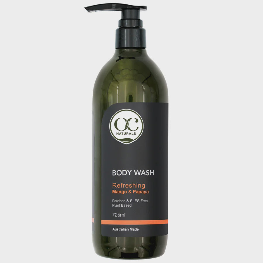 OC Naturals Mango & Papaya Body Wash 725ml