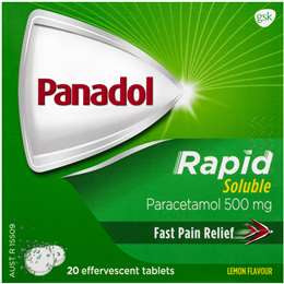 Panadol Rapid Soluble Tablets 20pk