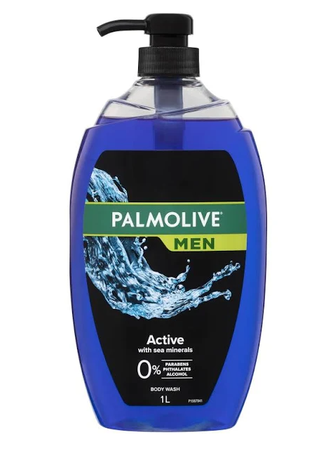 Palmolive Men Active with Sea Minerals Body Wash 1l