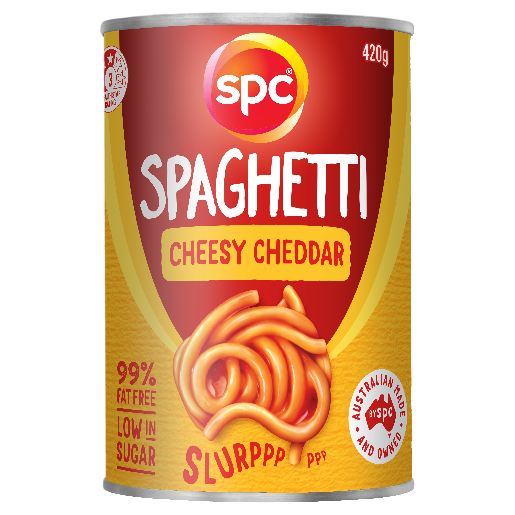 SPC Cheesy Cheddar Spaghetti 420g