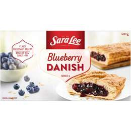 Sara Lee Blueberry Danish 400g