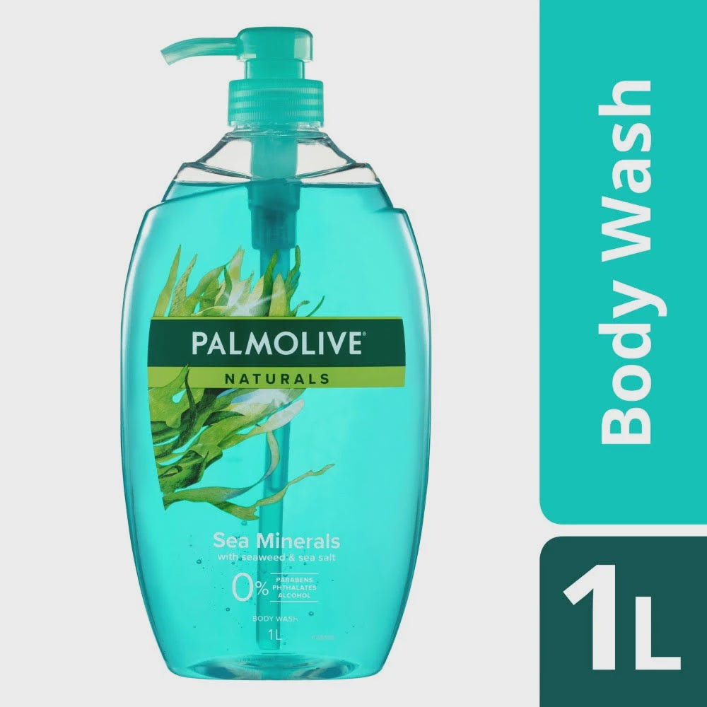 Palmolive Naturals Sea Minerals Body Wash 1l