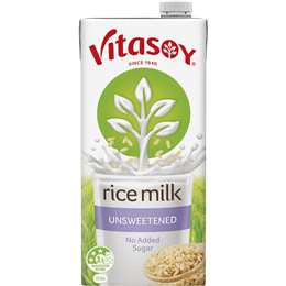 Vitasoy Unsweetened Rice Long Life Milk 1l