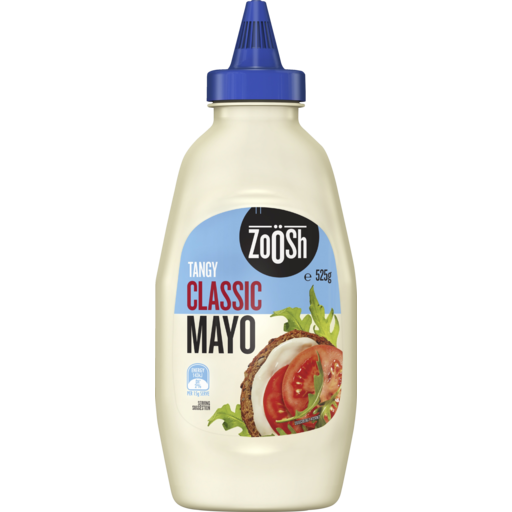 Zoosh Tangy Classic Mayo 525g