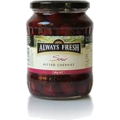 Always Fresh Sour Pitted Cherries 680g