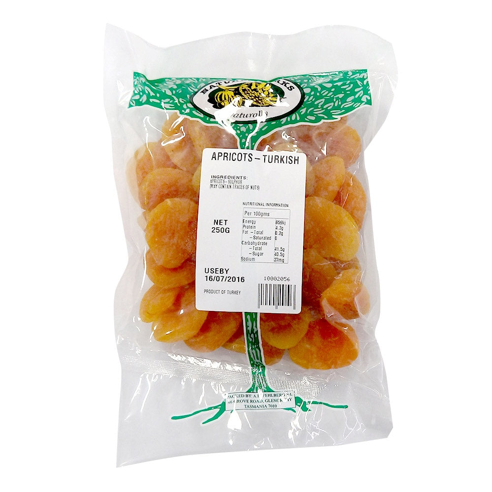 Natures Works Apricots Turkish 1kg