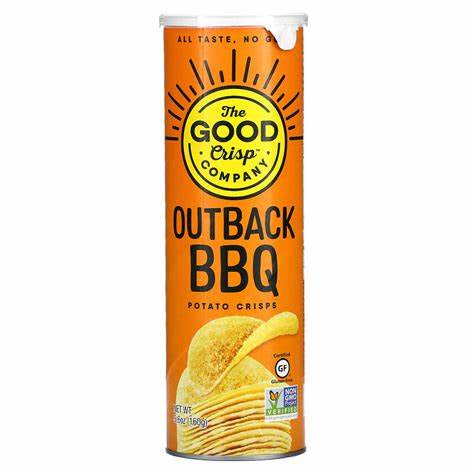 The Good Crisp Company Outback BBQ Potato Crisp 160g