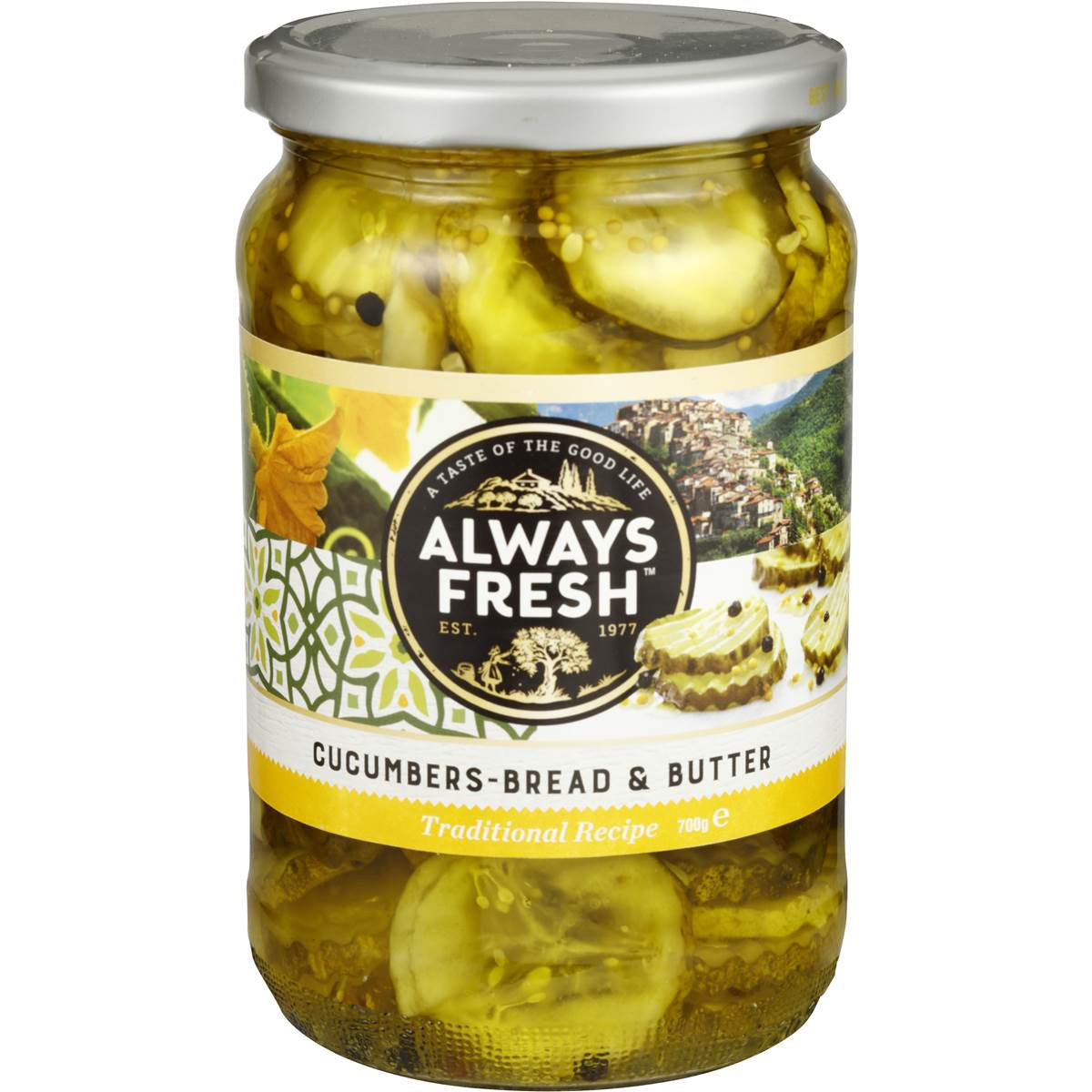 Always Fresh Bread & Butter Cucumbers 700g