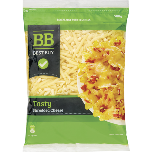 Best Buy Tasty Shredded Cheese 500g