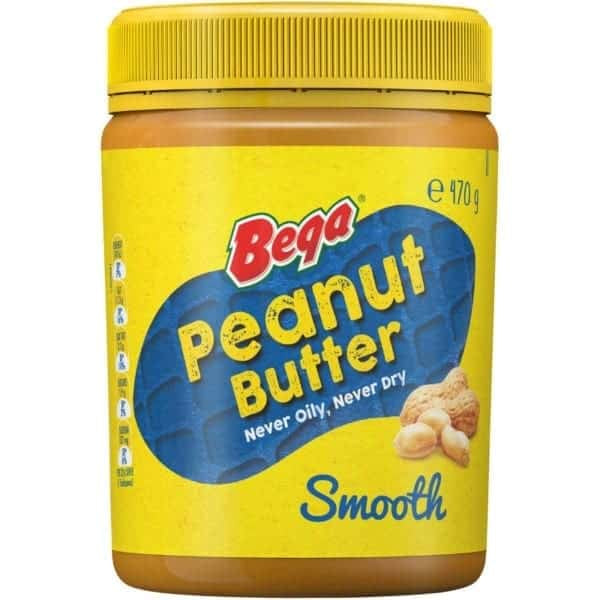 Bega Smooth Peanut Butter 470g