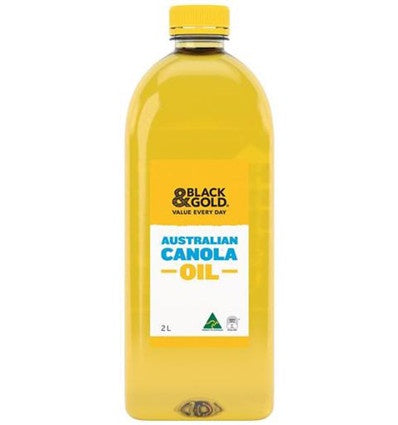 Black & Gold Canola Oil 2l