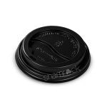 Campus & Co Disposable Coffee Cup Black  Lid 50pk