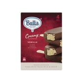 Bulla Creamy Classics Vanilla Ice Cream Stick 4pk