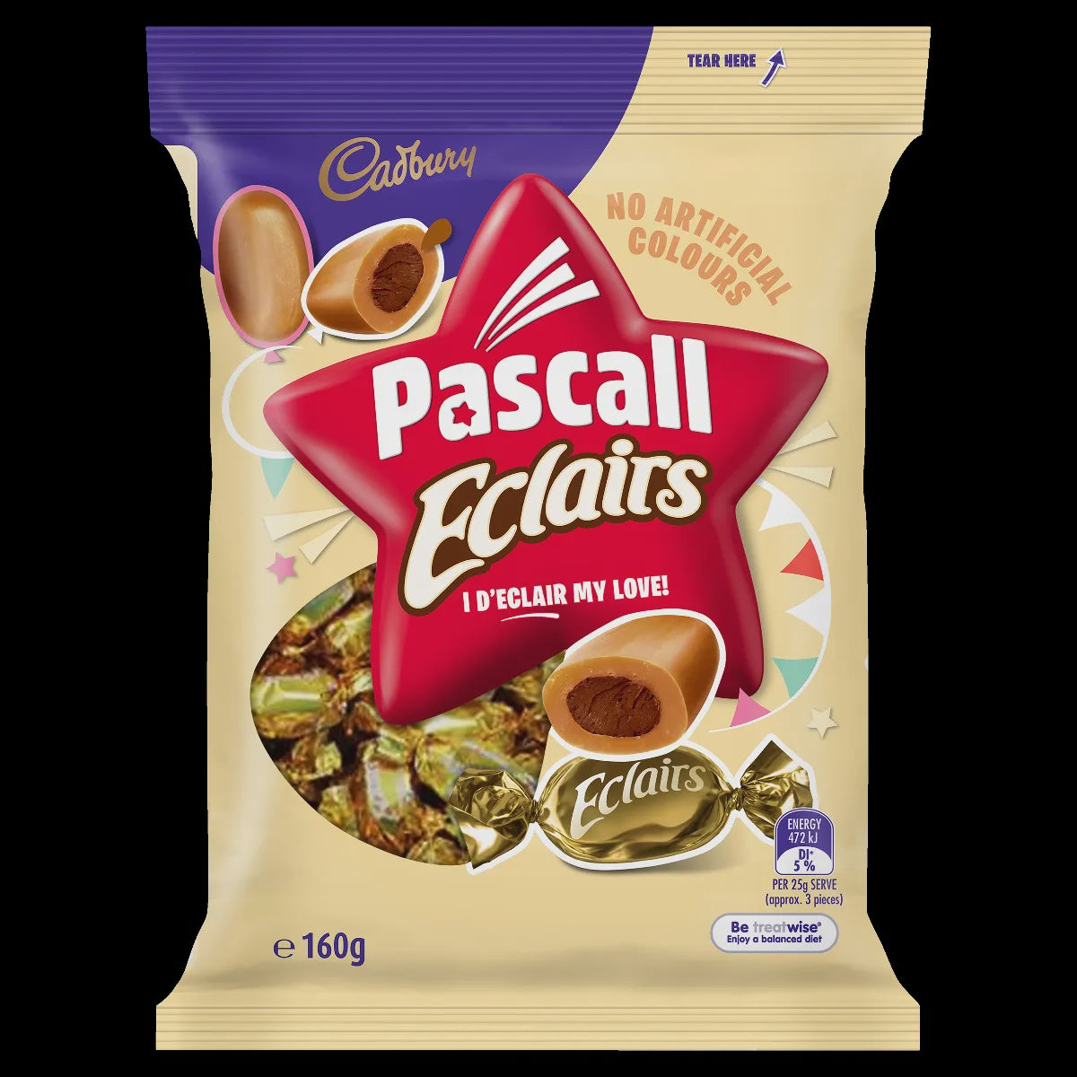 Cadbury Pascall Eclairs 160g