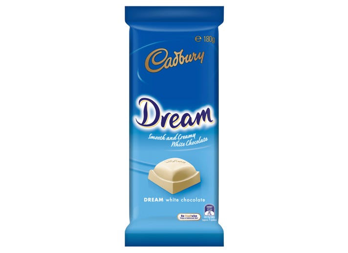 Cadbury Dream Chocolate Block 180g