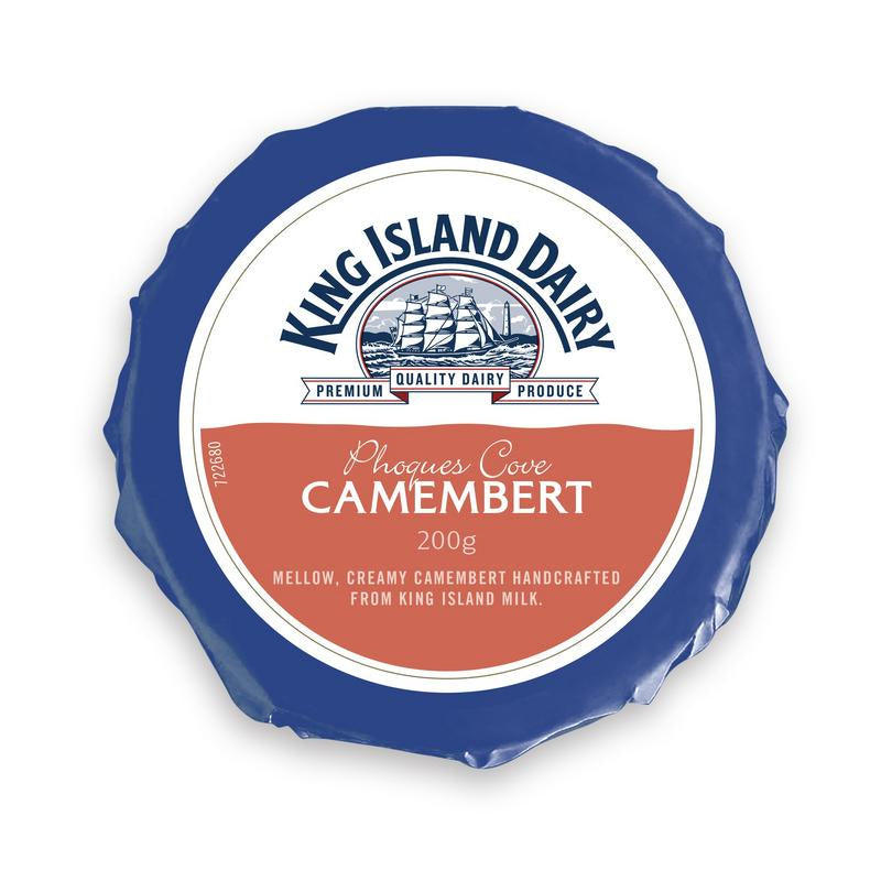 King Island Phoques Cove Camembert 200g