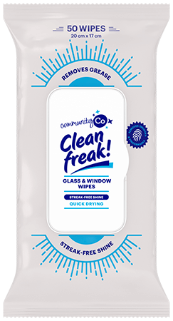 Community Co Clean Freak Bathroom Wipes 50pk