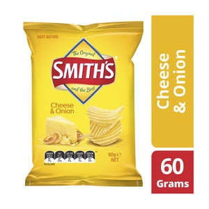 Smiths Cheese & Onion Crinkle Cut Chips 170g