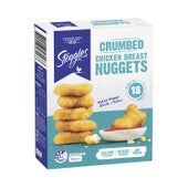 Steggles Classic Crumb Chicken Breast Nuggets 400g