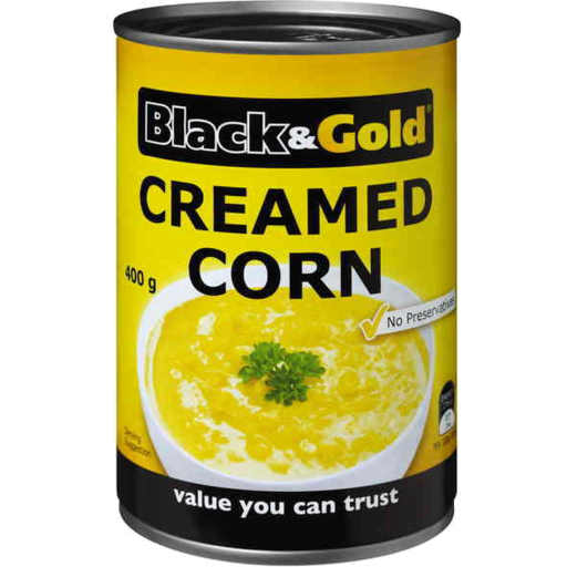 Black & Gold Creamed Corn 400g