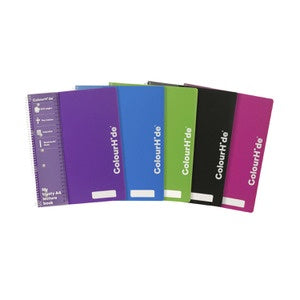 Marbig Colourhide Lecture Book A4 200pg