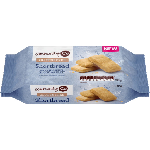 Community Co GF Shortbread 180g