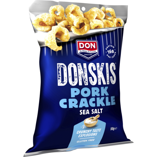 Don Sea Salt Pork Crackle Donskis 50g