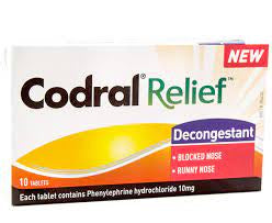 Codral Tablets Cold & Flu + Decongestant 10pk