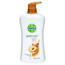 Dettol Pro Fresh Peach Burst Shower Gel 950ml