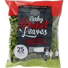 Houstons Farm Rocket Salad Bag 120g