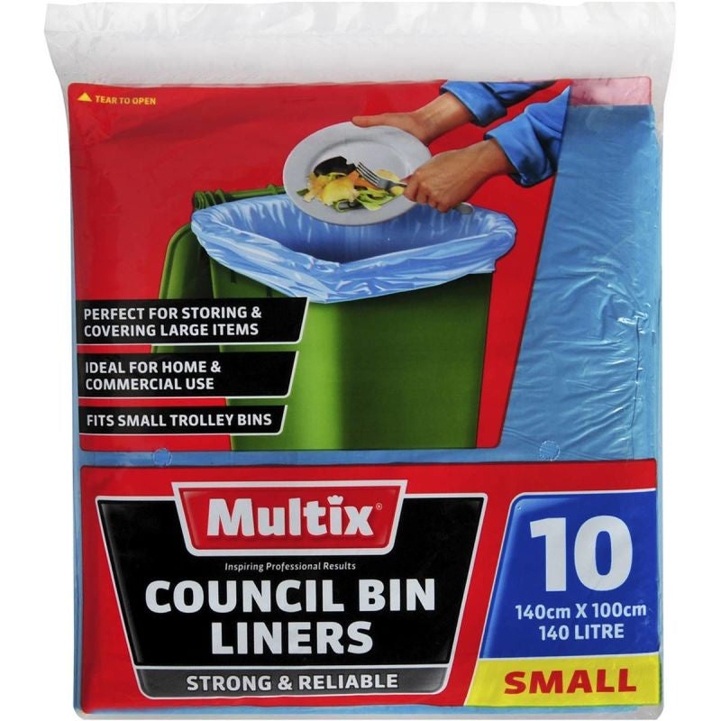 Multix Council Bin Liners 240l 10pk