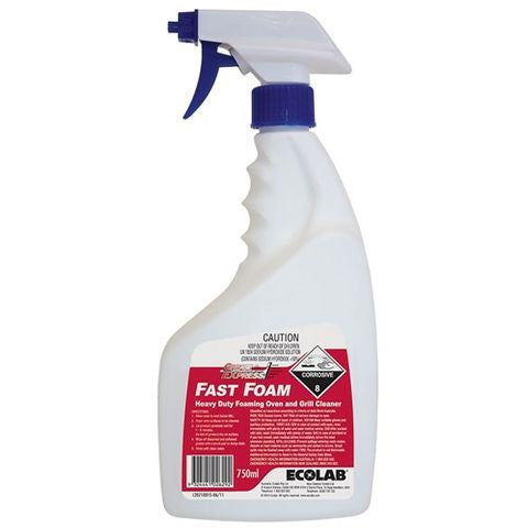 Ecolab Heavy Duty Foaming Oven Grill Cleaner 750ml