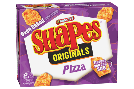 Arnotts Pizza Shapes 190g