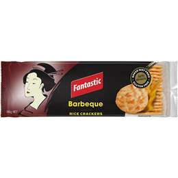 Fantastic BBQ Rice Crackers 100g