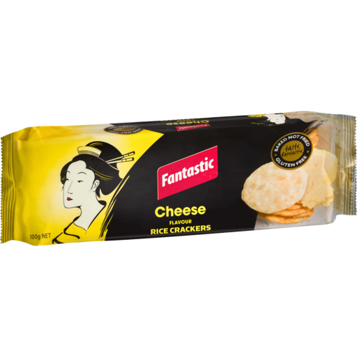 Fantastic Cheese Rice Crackers 100g