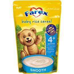 Farex Baby Rice Cereal 4 Months+ 125g