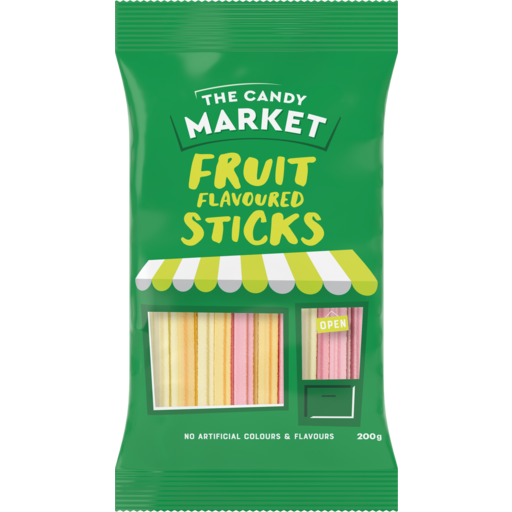 The Candy Market Fruit Sticks 200g