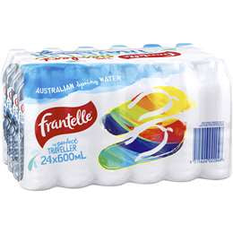 Frantelle Spring Water 600ml 24pk