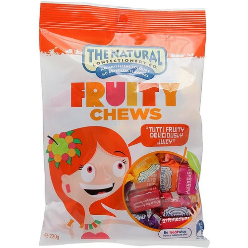 The Natural Confectionery Co Fruity Chews 220g