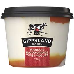 Gippsland Mango & Blood Orange Yoghurt 700g