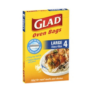 Glad Large Oven Bags 4pk