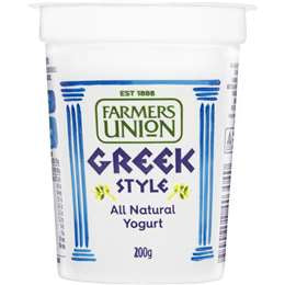 Farmers Union Greek Style Natural Yoghurt 1kg