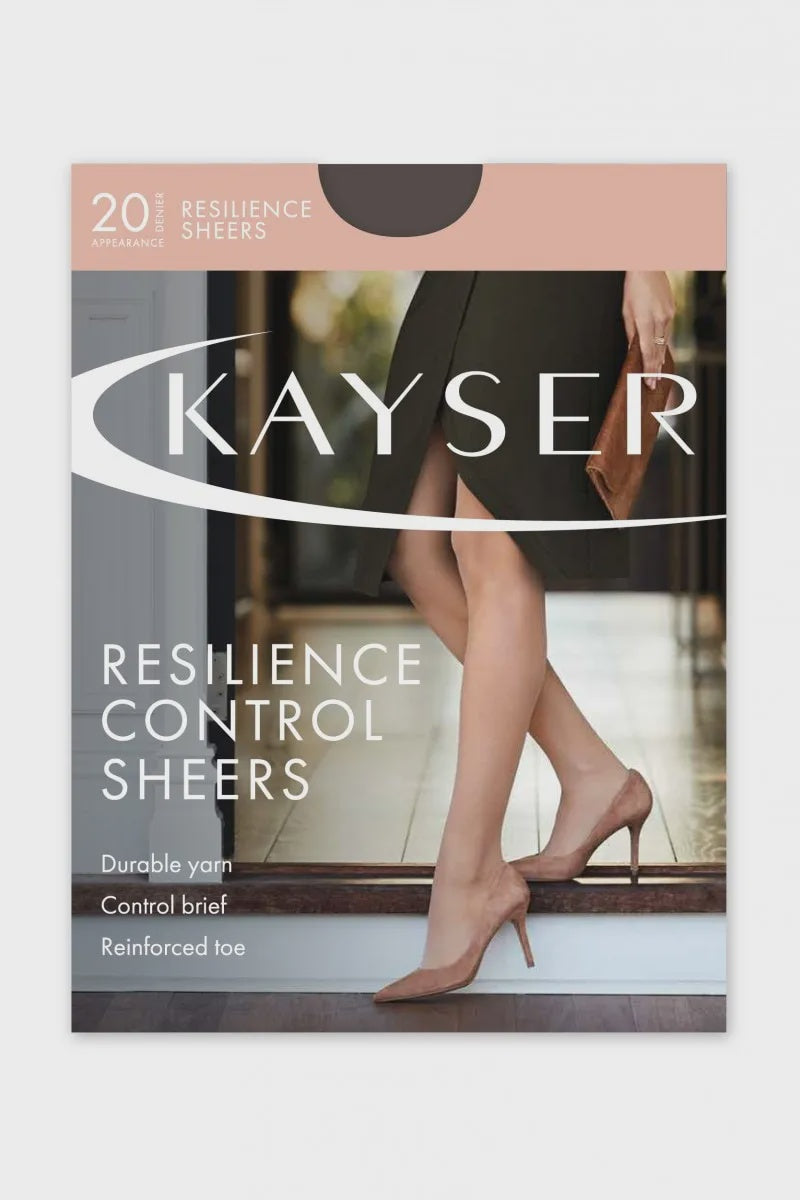 Kayser Barely Black Resilience Sheer Control